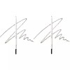 LUMIR 루미르 필 인 지속 브로우 펜슬 03 토피넛브라운 X2개 Lumir Fill In Long-lasting Brow Pencil 03 Tofee Nut Brown X2 pcs