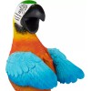 BRUBAKER Wine Bottle Holder Thirsty Parrot - Drunk Animals -