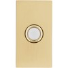 Baldwin 4863 3" x 1-1/2" Illuminated Rectangular Door Bell from
