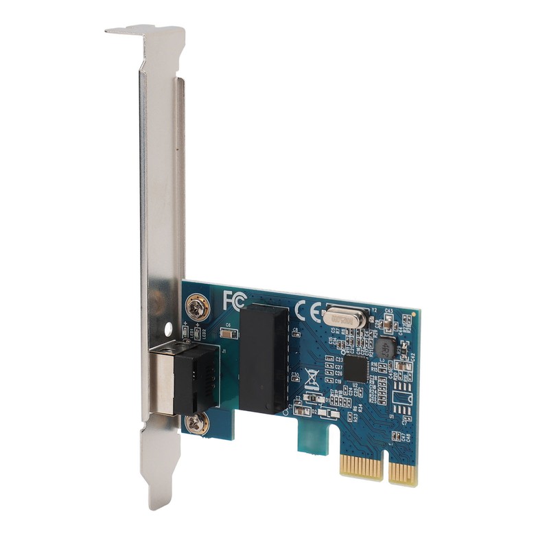 PC Network Card Single RJ45 Port Diskless Function PCIe Gigabit