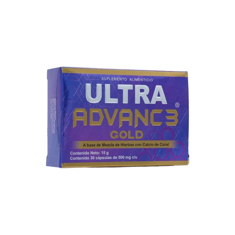 Ultra Advanc3 Gold Morado 30 capsulas
