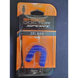 Shock Doctor Gel Max Mouthguard Youth & Adult - You Pick - Flavor New Unopened - Youth Blue