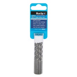 Blue Spot 20261 10pce 3.2mm HSS Drill Set