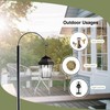 HOHIYA 59" Shepherds Hooks Stand for Wind Chimes, Hummingbird Feeders,