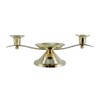 Gold Toned Unity Candle Holder for Wedding Ceremony, 12 Inch