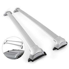 ANTS PART for 2017-2022 Honda CR-V CRV Roof Rack Cross Bars Top Rail Luggage Carrier Pair Set Silver(Need Factory Side Rails)