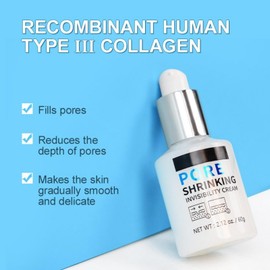 Pore Invisible Cream, Pore Shrinking Invisibility Cream, Pores Minimizer & Reducer for Face, Smooths Conceals, Oil Control Firming, Hydrates