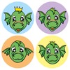 TimeTEX - Praise Stickers "Dragon Faces" | Teacher Stickers for
