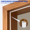 Weather Stripping Door Seal Self Adhesive Door Weather Strip Silicone