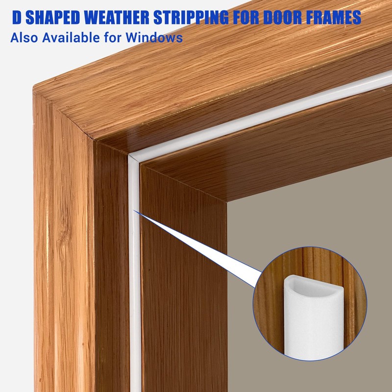 Weather Stripping Door Seal Self Adhesive Door Weather Strip Silicone