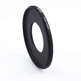 72mm to 52mm Step-Down Ring Filter adapter/72mm to 52mm Camera Filter Ring for 52mm UV, ND, CPL Filter,Step-Down Ring(72mm-52mm)
