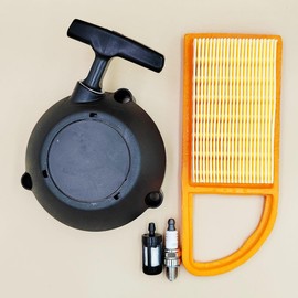 Weijinlan Recoil Starter Air Filter Set for Stihl BR500 BR550 BR600 Backpack Blower Replace 4282 190 0300,4282 141 0300