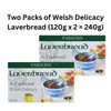 Laverbread-A Welsh Delicacy Bundle Containing Two 120g Packs of Parsons