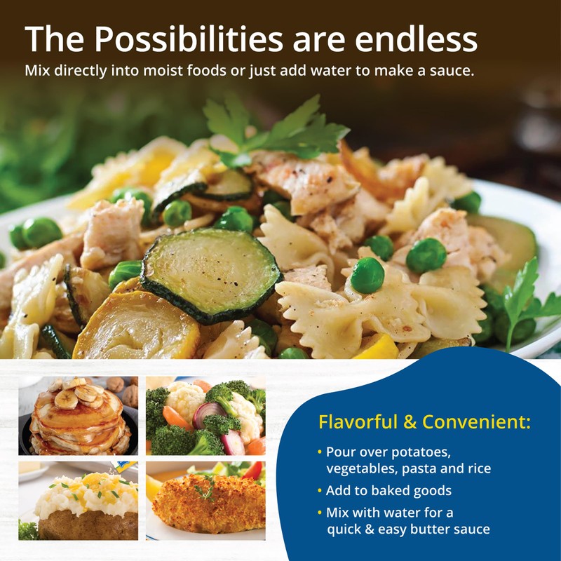 Butter Buds Sauce Mix, 4 Oz (4-Pack) – Non-GMO, Gluten-Free