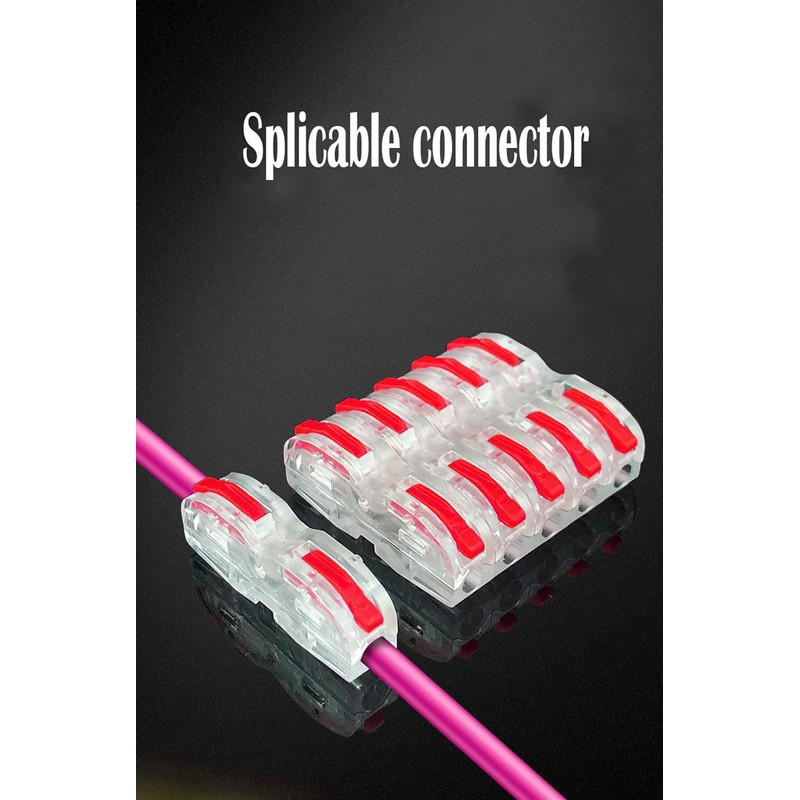 Compact Plug-In Terminals, CTRICALVER SPL-1 Connection Clamp Lever Nuts Set,