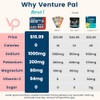 Venture Pal Paquete Polvo Electrolitos Azúcar Alto Sodio Paquetes Hidratación
