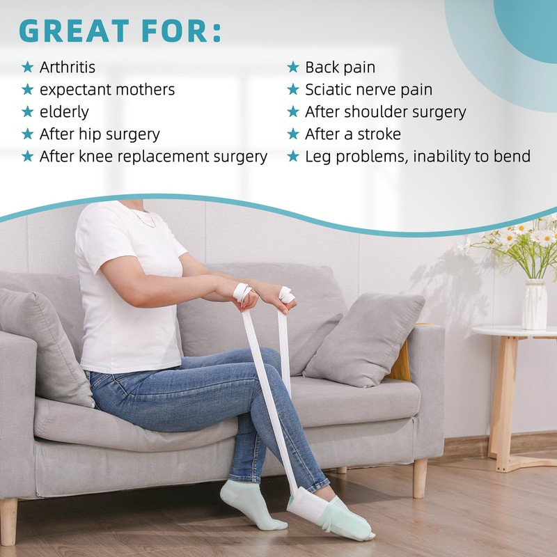 Sock Aid Device Sock Assistance Device Sock Helper for Seniors,