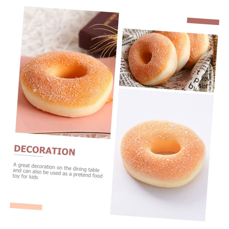 UPKOCH 2pcs Faux Donut Model Home Decoration Theme Party Birthday