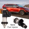 TINJO 4Pcs Engine Fuel Injector Kits Fit for Honda CR-V