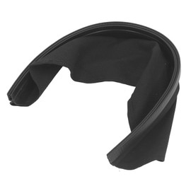 Welding Helmet Bib Cover, Heat Resistant Split Wrap Helmet Welding Bib Made of Leather and Cotton, Compatible with Most Welding Helmets