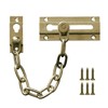 Security Door Lock Chain Heavy-Duty, Long Chain & Solid Brass
