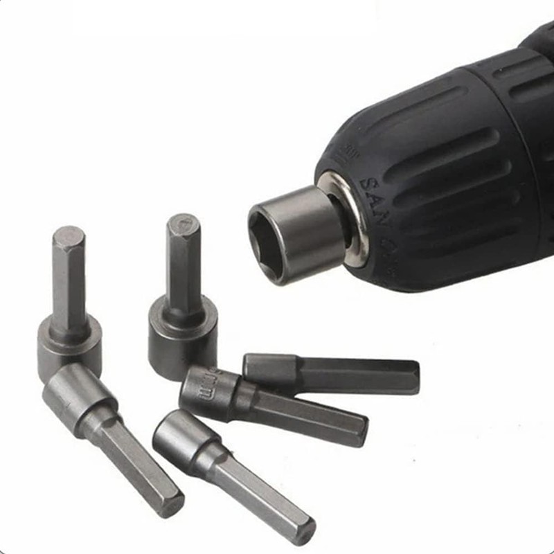 Zohino 9 Pcs 1/4 Inch Hex Power Nuts Driver Drill