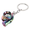 LED Turbo Keychain with Sound and Light Battery Powered Metal