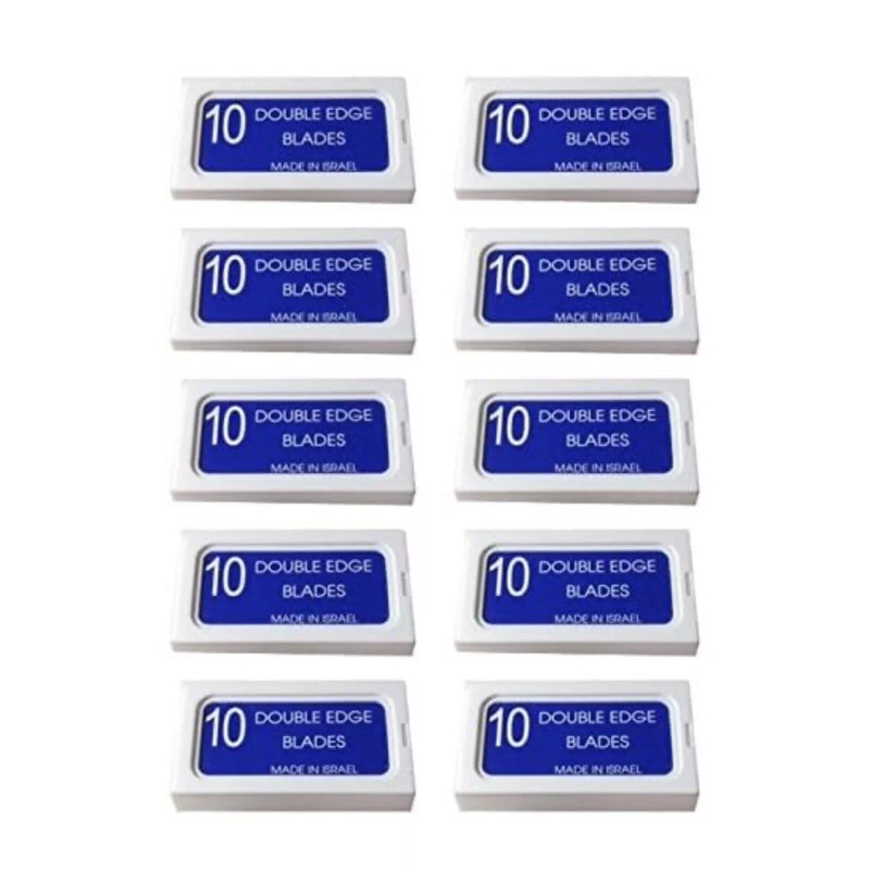 Crystal 100 Personna Crystal double edge razor Shaving DE Blades