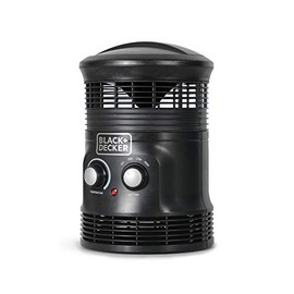 Black+Decker 360˚ Portable Heater Fan Combo 2in1 Personal Mini Space Heater