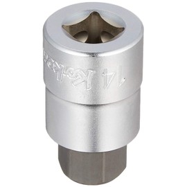 Yamashita Industrial Laboratory Koken 3/8 (9.5 mm) SQ. Hex Bit Socket, Total Length 1.5 inches (38 mm), 0.6 inches (14 mm), 3010M.38-14