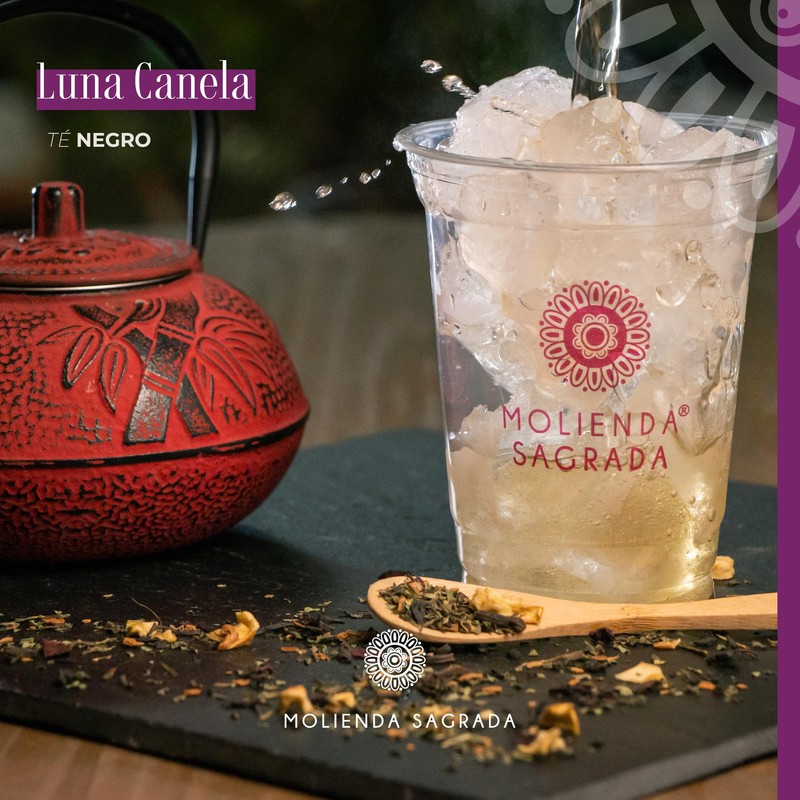 Molienda Sagrada Té Negro Luna Canela, 200 Gramos