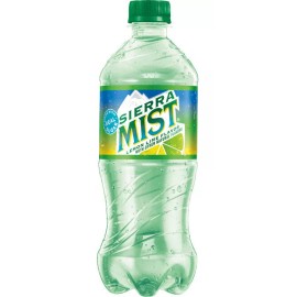 Sierra Mist 20 Oz Bottle Sealed DISCONTINUED Unopened.
