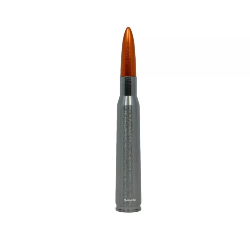 VMS Gunmetal Orange Bullet Antenna For Ford F150 F250 F350