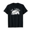 Vintage St Louis Missouri Skyline Apparel T-Shirt
