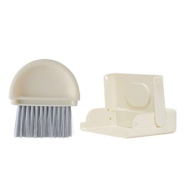 Azuma PK658 Tabletop Broom, Tabletop Dustpan with Magnets, Compact Type, Total Length 5.5 inches (14 cm)