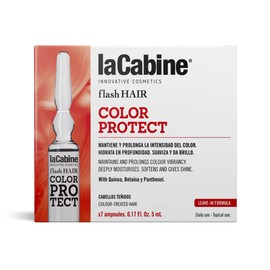 laCabine Caja de Ampolletas Capilares Flash Hair Color Protect 7 x 5ml