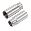 OFOWIN 2PCS Shower Head Extension Arm Stainless Steel, 1/2 PT