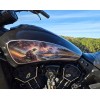 East Coast Vinyl Werkz Indian Scout motorcycle tank decals -3pc
