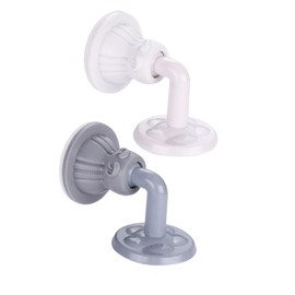 FUNOMOCYA 2Pcs Strong Floor Suction Door Stopper Door Holder for Home Decor Non Slip Design No Drilling Required for Pets and Safety