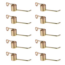 BOXOB 10pcs Dethatcher Springs for Lawn Mower, Metal Power Rake Replacement Springs Compatible with Maxpower 330105