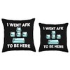 WASD Gaming Keyboard Keycap Player Throw Pillow