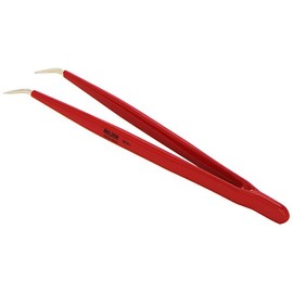 Bahco 5516 I General purpose tweezers 150mm of special hardened steel/PVC, red