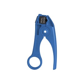 Jonard Tools UST-185 Dual Quad Shield Mini-Coax Stripper for Belden, Commscope, Times Fiber, and Other Mini COAX Cables