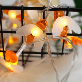 Maíz Serie Foco Luces Led Decorativas Abejas Kawaii 3 Metros Usb