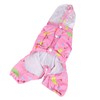 Pet Reflective Raincoat Legs Covered Cute Waterproof Skin Friendly Dog