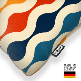 VOID 70s Retro Design Graphic Pattern Cushion Cover Sofa Cushion Decorative Outdoor Cushion Size: 40 x 40 cm