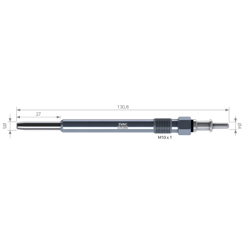 LST 4x glow plug rod glow plug W210 W211 W163