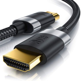 5 m 8K HDMI Cable 2.1 - 8K @ 60Hz / 120Hz - 4K @ 240Hz - HDTV 7680 x 4320 - UHD II - HDMI 2.1 2.0a 2.0b - 3D - High Speed HDMI Cable Ethernet - HDR ARC - Precision Connector - Compatible with PC TV