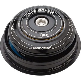Cane Creek, 110 Zerostack Tapered, Headset, Complete, ZS44/28.6/H8 | ZS56/40, Black