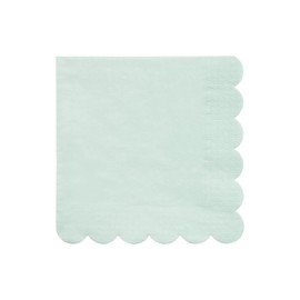 Meri Meri Large Paper Napkins In Mint Sorbet